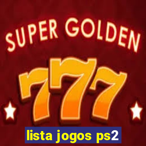 lista jogos ps2